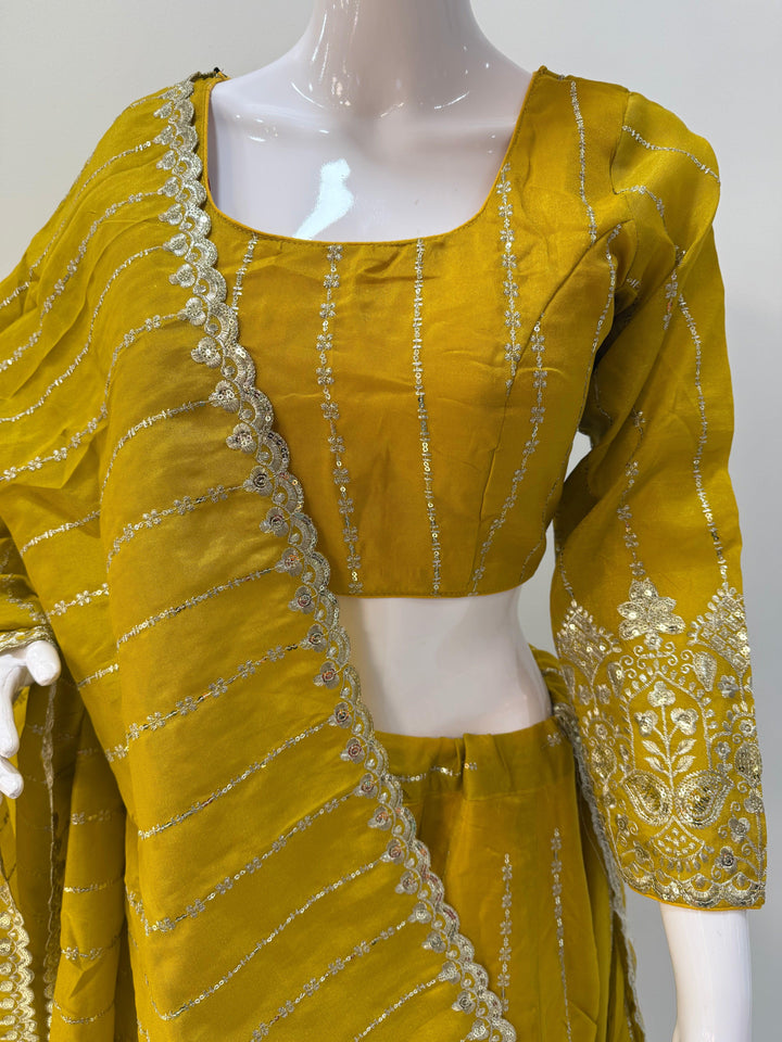 Exquisite Embroidered Lehenga Choli – Perfect for Parties & Special Occasions - Shree